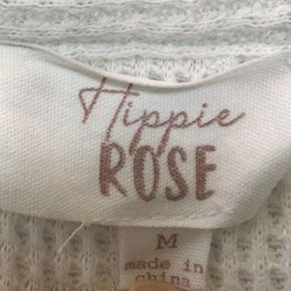 NWOT Hippy Rose White Women’s Long-Sleeved Top - Picture 3 of 5